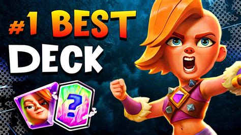 Best decks with Valkyrie in Clash Royale .